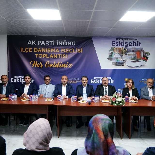 AK Parti İnönü İlçe Danışma Meclisi Toplantısı gerçekleştirildi