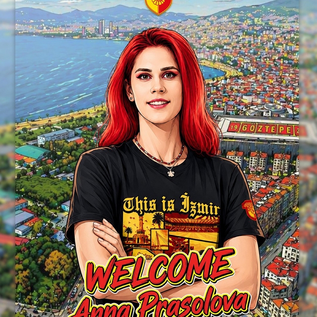 Göztepe filesinde Prasolova imzaladı