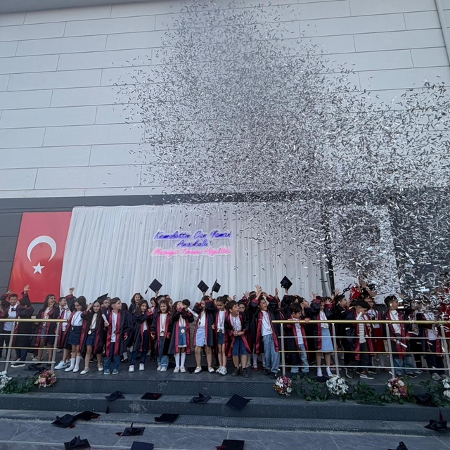 Kemalettin Can Yaman Anaokulu'nda ilk mezuniyet heyecanı