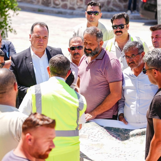 Başkan Dutlulu Akgedik TOKİ 2. Etap'ta altyapı çalışmalarını inceledi