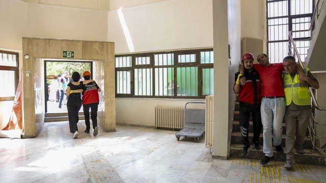 Diyarbakır'da deprem ve yangın tatbikatı