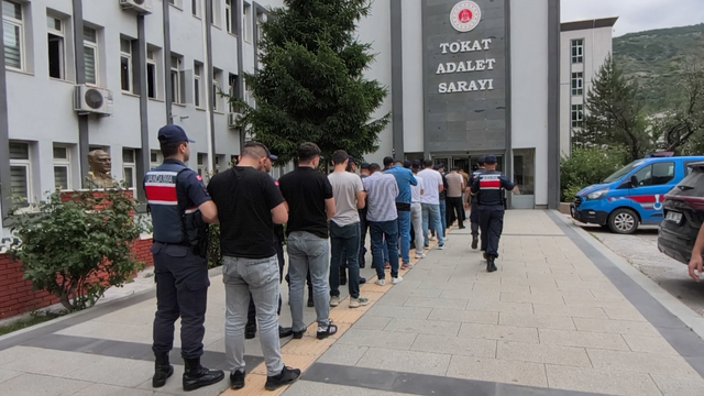 Tokat merkezli uyuşturucu operasyonu: 12 gözaltı