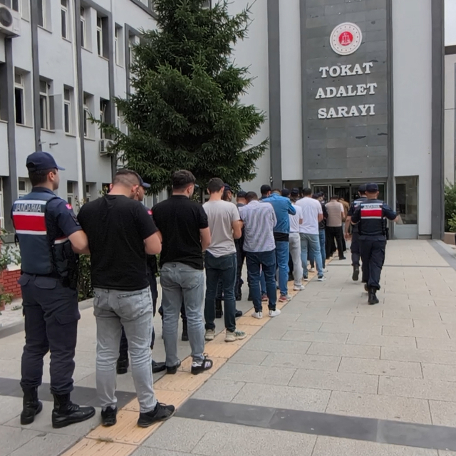 Tokat merkezli uyuşturucu operasyonu: 12 gözaltı