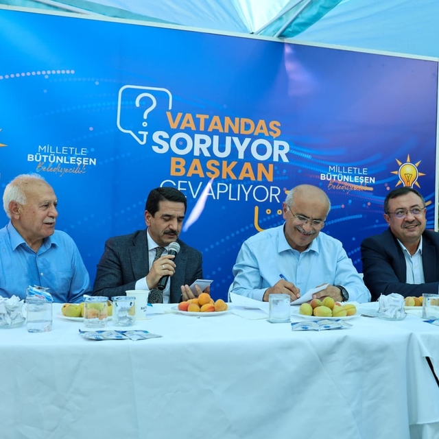 Battalgazi'de "Vatandaş Soruyor, Başkan Cevaplıyor" buluşması