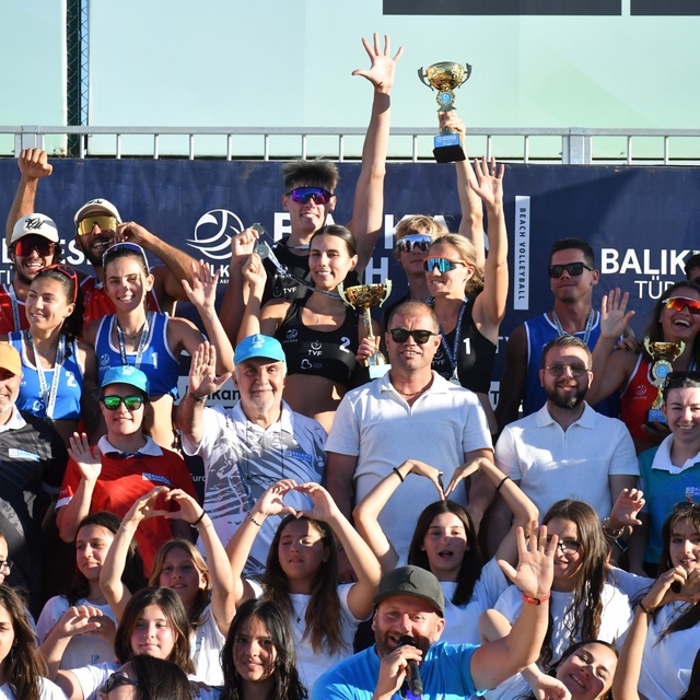 Balıkesir'de Plaj Voleybolu Balkan Şampiyonası sona erdi