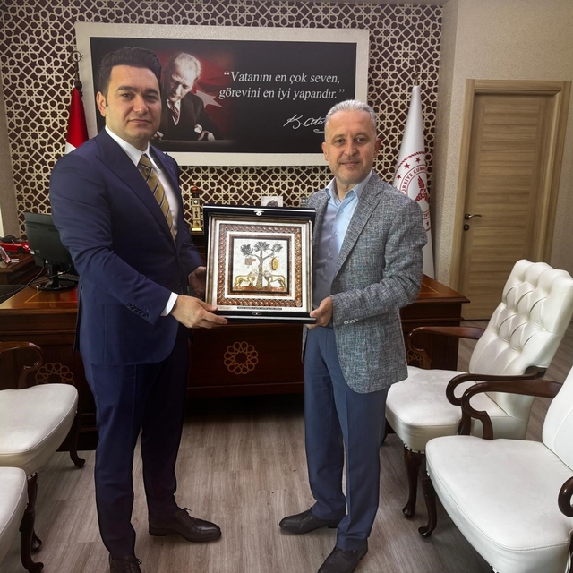 Başsavcı Emre'den Dr. Yılmaz'a veda ziyareti