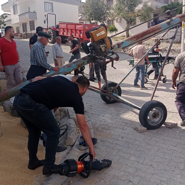 Adıyaman'da ayağı helezon makinesine sıkışan kişi yaralandı