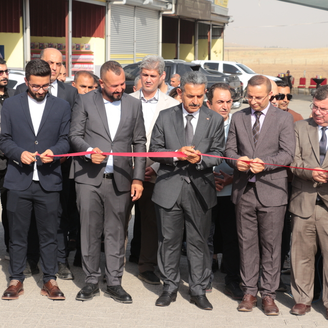Şırnak'ta Oto Sanayi Sitesi'ndeki 16 iş yerinin açılışı yapıldı