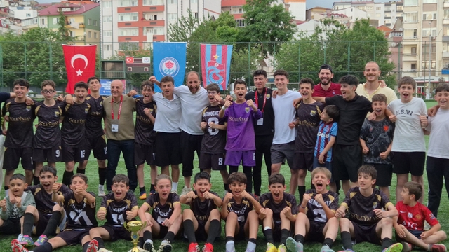 U13 Trabzon Şampiyonu Altın Gençlik oldu