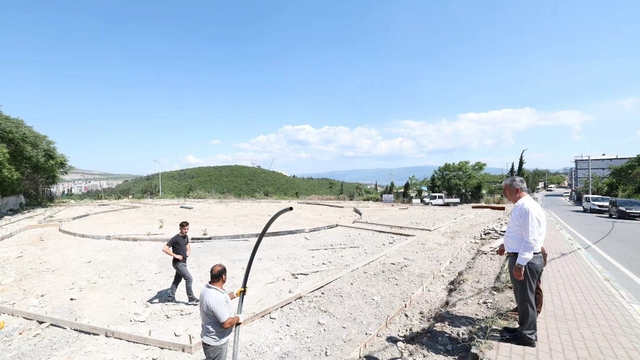 Dilovası'ndaki 2 dönümlük park ve mesire alanı yenileniyor