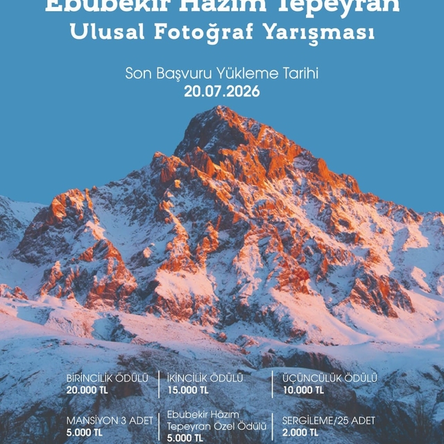 Ebubekir Hazım Tepeyran Ulusal Fotoğraf Yarışması için geri sayım başladı