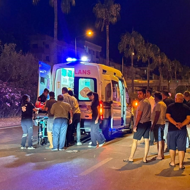 Gazipaşa'da aracın çarptığı yaya yaralandı