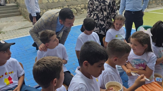 Kaymakam Algın, Karaburun'da aşure etkinliğine katıldı
