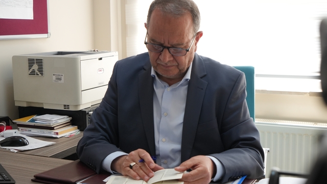 Bayburtlu eğitimci mezun olduğu okulda 37 yıldır öğrenci yetiştiriyor