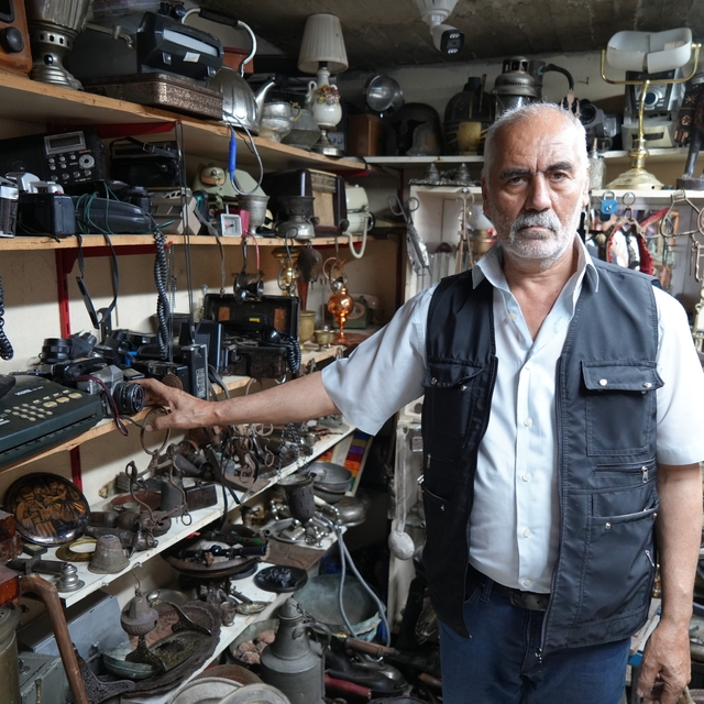 45 yıllık antikacı, sahte ürünlere dikkat çekti