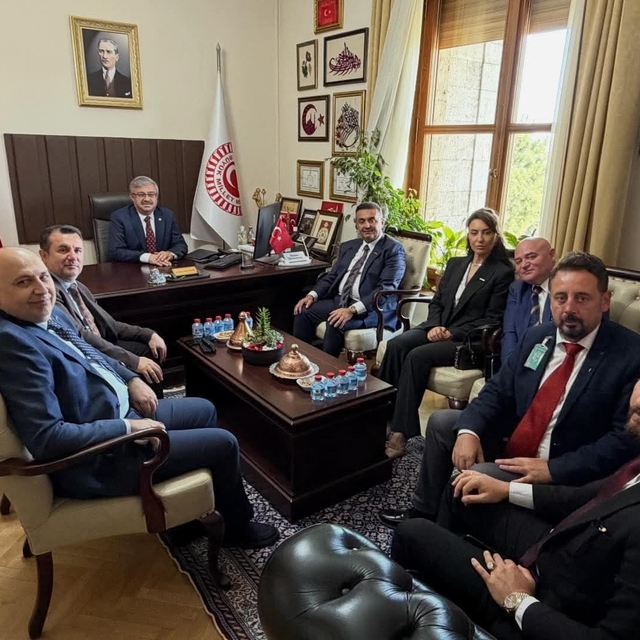 Afyonkarahisarlı iş insanları Ankara'da temaslarda bulundu