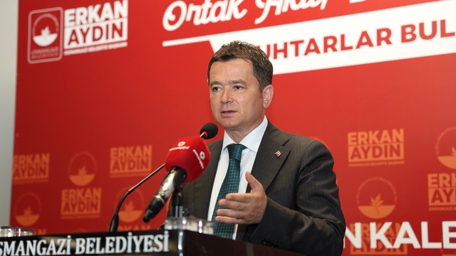 Başkan Aydın muhtarlarla ortak akıl buluşmasında bir araya geldi