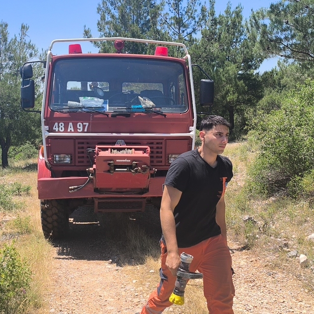 Muğla'da orman yangını ekiplerin hızlı müdahalesi ile söndürüldü