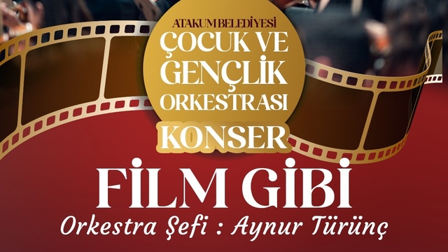 Atakum'da film gibi konser