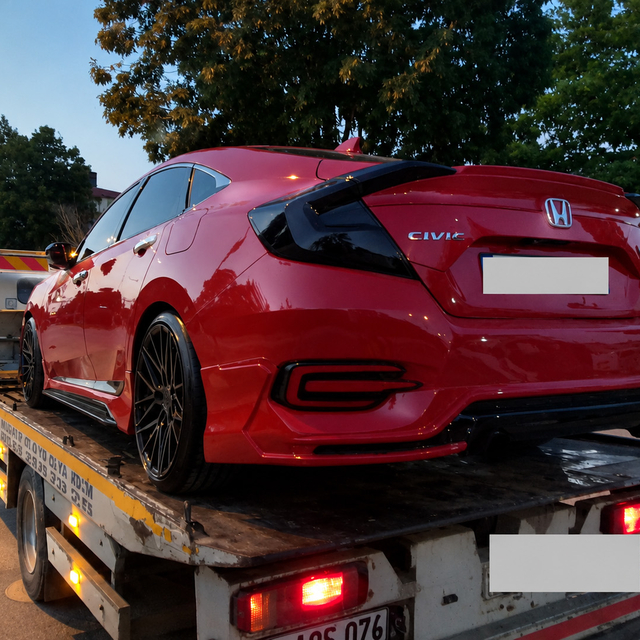 Otomobille drift yapan ve makas atan alkollü sürücüye 257 bin lira ceza