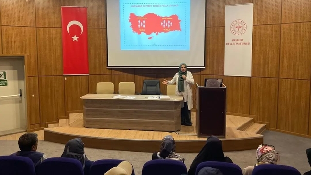Bayburt'ta haziran ayı 'Diyabet Okulu' eğitimleri tamamlandı
