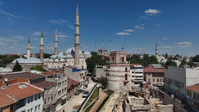 Makedonya Kulesi yeniden Edirne'nin gözdesi olmaya hazırlanıyor