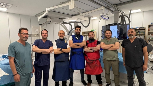 Aydın Şehir Hastanesi'nde ilk DSA işlemi başarıyla gerçekleştirildi