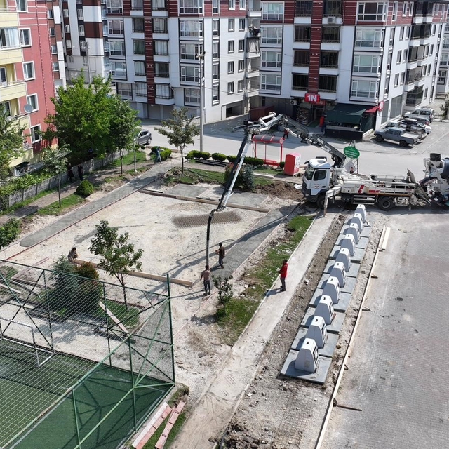 Bolu'da çocukların oyun alanları yenileniyor