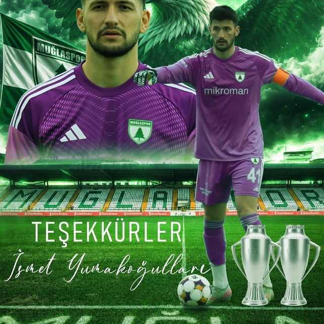 Muğlaspor'dan kaptanlara veda