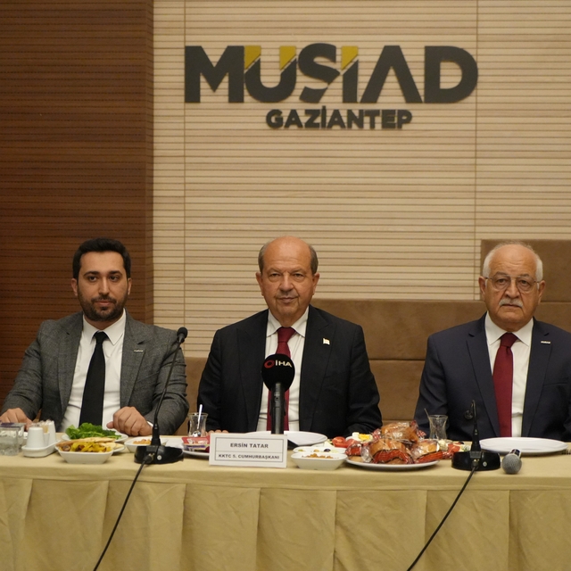 KKTC 5. Cumhurbaşkanı Ersin Tatar: "MÜSİAD, iş dünyasında bizlerin temsilci...