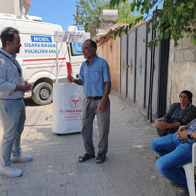 Mobil sigara bırakma polikliniği umut oluyor