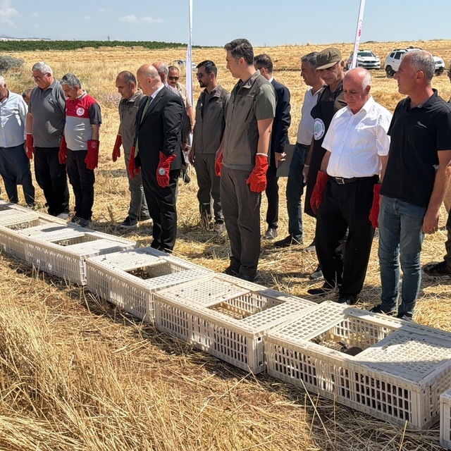 Adıyaman doğasına bin adet keklik salındı