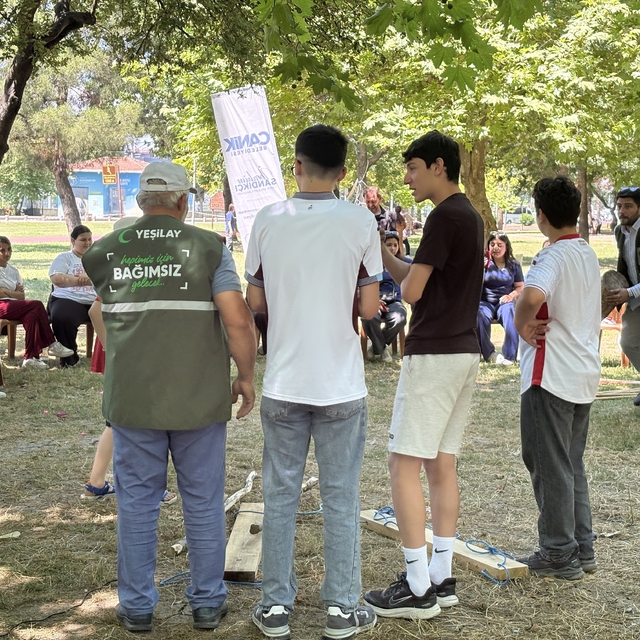 Canik'te bağımlılıkla mücadele kapsamında gençlik festivali düzenlendi