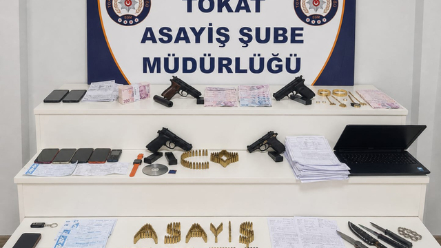 Tokat'ta dolandırıcılık operasyonu; 7 gözaltı