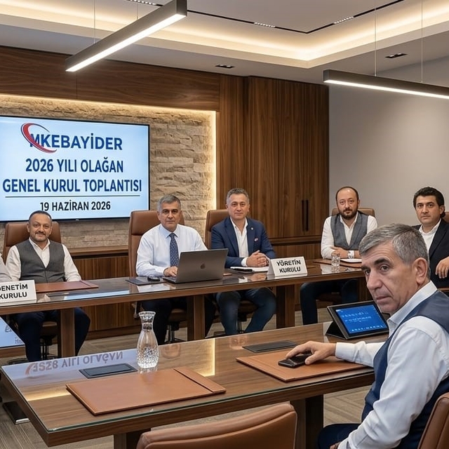 MKEBAYİDER olağan genel kurulunda mevcut başkan güven tazeledi
