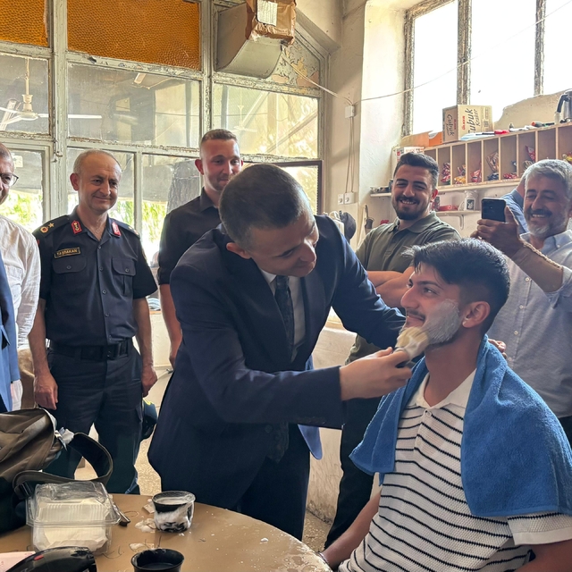 Avanos Kaymakamı Bilici, "Damat Tıraşı" törenine katıldı