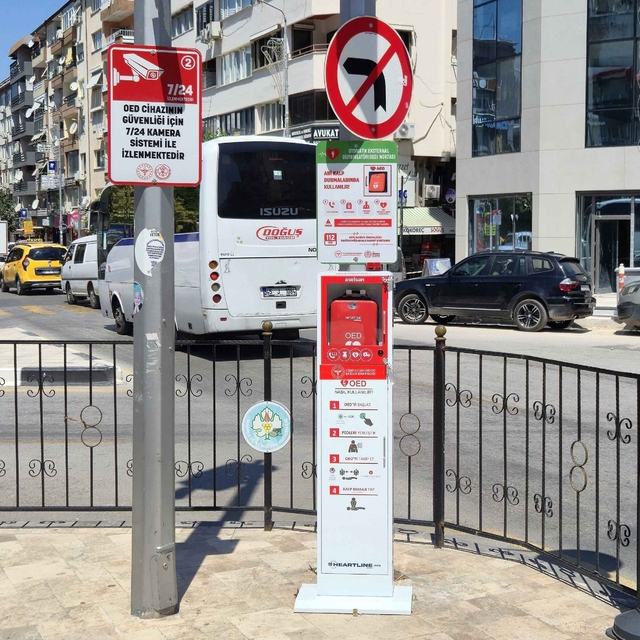 Ani kalp durmalarına karşı üretilen yerli cihaz Manisa'da hizmete sunuldu