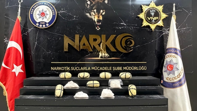 Van'da 10 kilo 260 gram metamfetamin ele geçirildi
