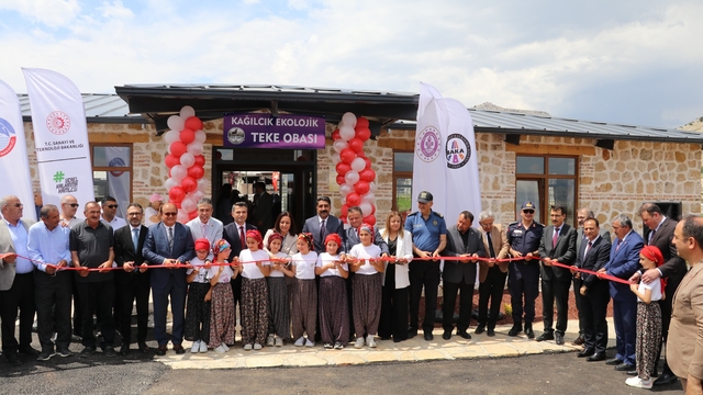 "Kağılcık Ekolojik Teke Obası" törenle hizmete açıldı