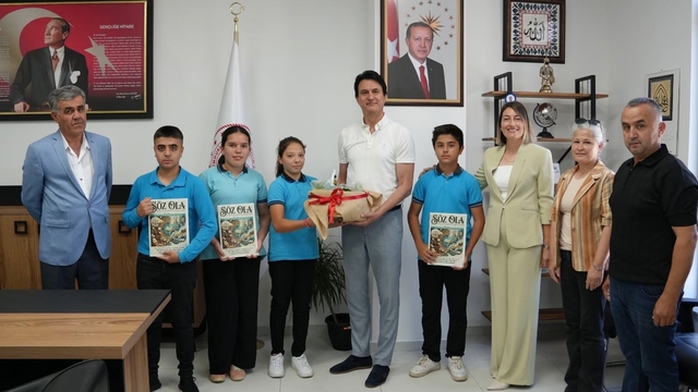 Köyceğiz Ortaokulu 'Dijital Dergi' üçüncüsü oldu