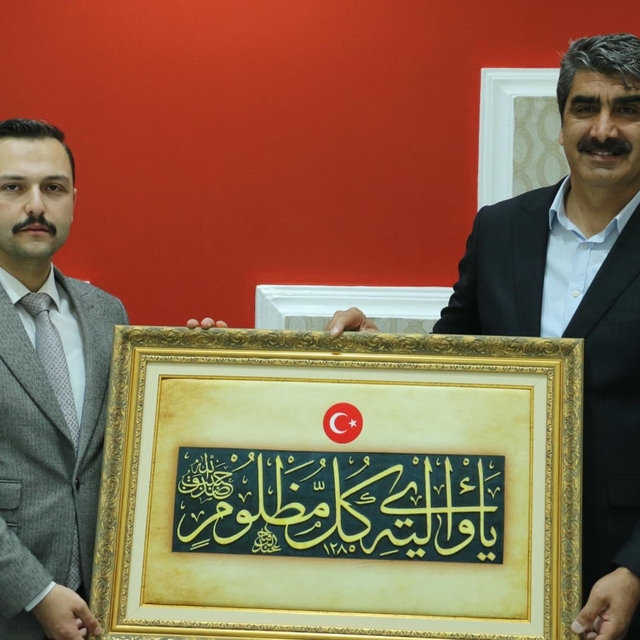 Aşkale Kaymakamı Emre Oğuztürk'e duygu dolu veda