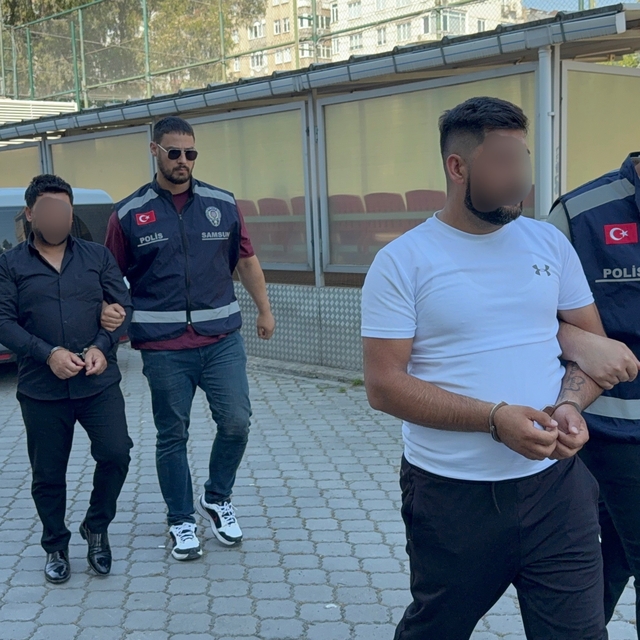 Samsun'da 2 müteahhit ev yaptıkları arsa sahinini bıçaklamaktan gözaltına a...