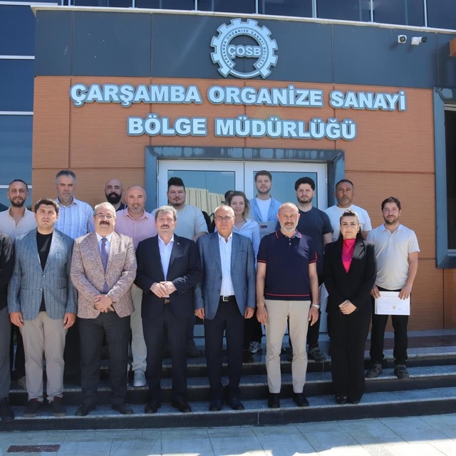 Çarşamba OSB'de ikiz dönüşüm ve kivi projeleri hayata geçiyor
Çarşamba OSB'...