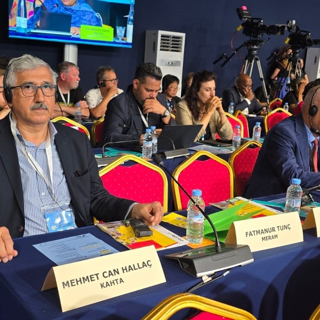 Kahta Belediye Başkanı Hallaç, UCLG Dünya Kongresi'ne katıldı