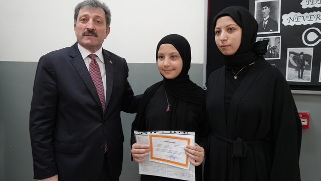 Samsun'da 253 bin öğrenci karne aldı