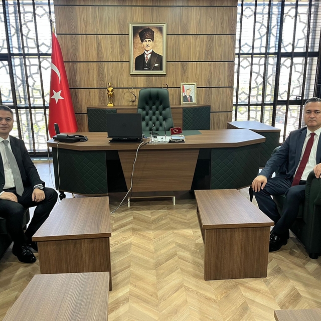 Sinop'a atanan Başsavcı Aksoy'dan Kaymakam Altınpınar'a veda ziyareti