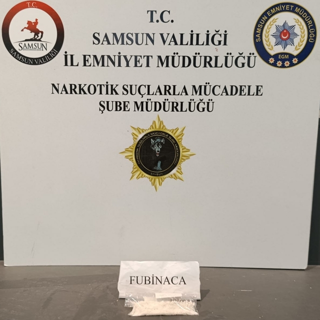 Samsun'da uyuşturucu operasyonunda 1 zanlı yakalandı