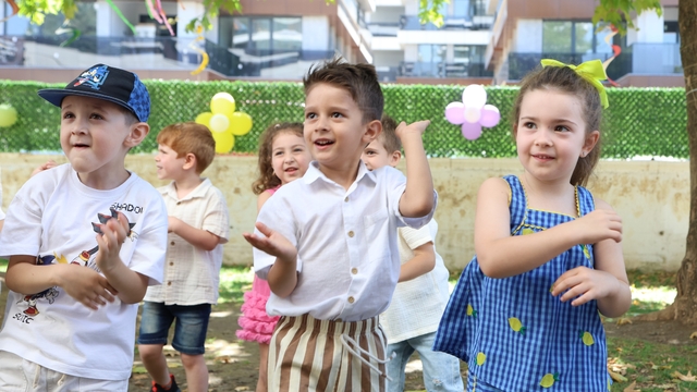 Nilüferli miniklerde karne heyecanı