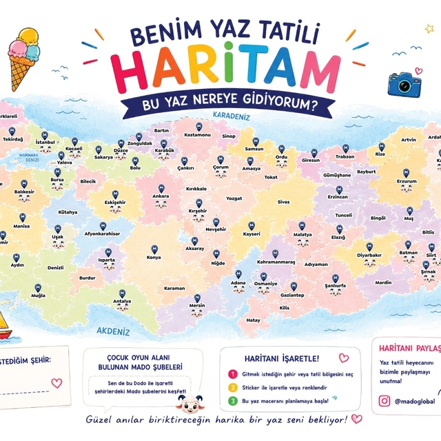MADO'dan çocuklara karne sürprizi