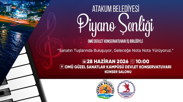 Samsun'da Piyano Şenliği yapılacak